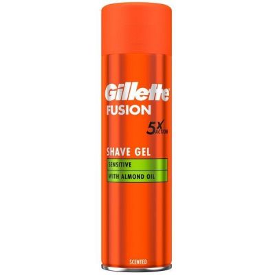 Гель для бритья Gillette Fusion для чувствительной кожи 200мл
