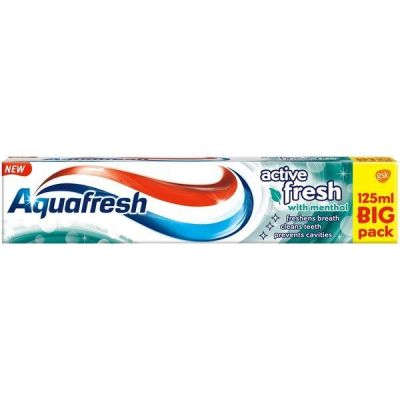 Зубная паста Aquafresh Заряд свежести 125мл