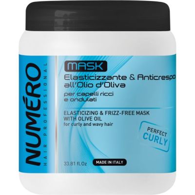 Маска для вьющихся волос Brelil Numero Perfect Curly с оливковым маслом 1л