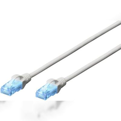 Патч-корд DIGITUS CCA CAT 5e UTP, 30м, AWG 26/7, PVC, серый