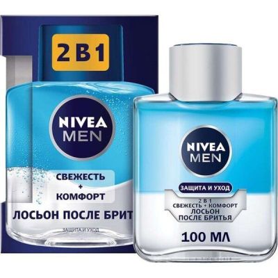 Лосьон после бритья Nivea Men 2в1 Свежесть и комфорт 100мл