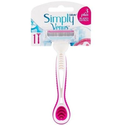 Бритва без сменных картриджей Gillette Venus Simply 3 Plus 1шт