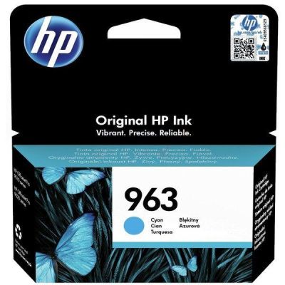 Картридж струйный HP 963 Cyan Original Ink Cartridge (3JA23AE)