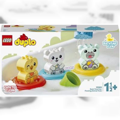 LEGO 10965 DUPLO My First Приключения в ванной: плавучий поезд для зверей