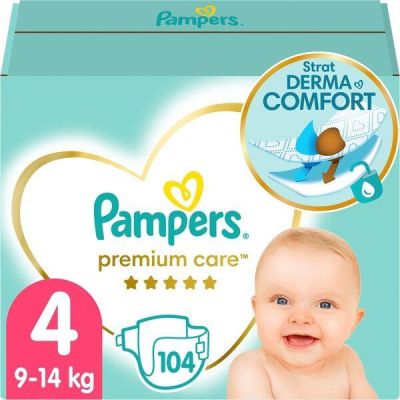 Подгузники PAMPERS Premium Care Maxi Мега-серия 104 шт. (4015400465447)