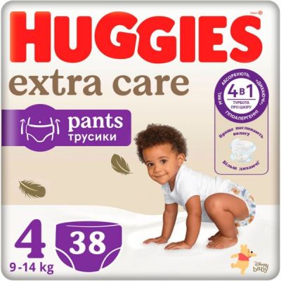 Подгузники-трусики Huggies Elite Soft Pants 4 9-14кг 38шт