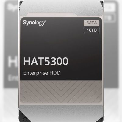 Жесткий диск внутренний Synology 3.5" SATA 3.0 16TБ 7200 (HAT5300-16T)