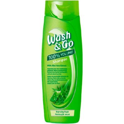 Шампунь для сухих волос Wash&Go с экстрактом алоэ вера 360мл