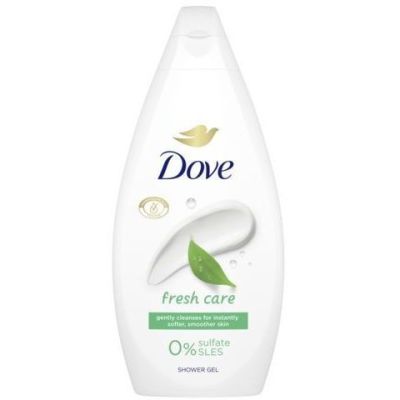 Крем-гель для душа Dove Прикосновение свежести с зеленым чаем и огурцом 450мл