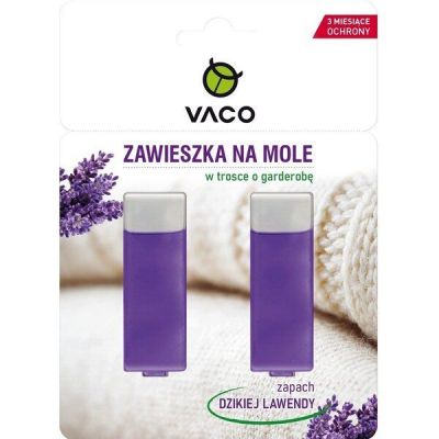 Ловушка клеевая от моли Vaco для одежды Лаванда 2шт