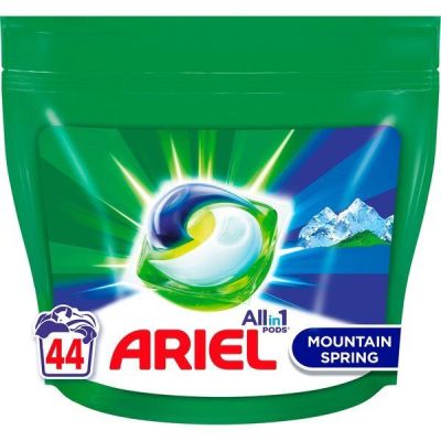 Капсулы для стирки Ariel Pods All-in-1 Горный источник 44шт