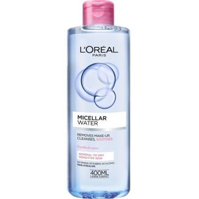 Мицеллярная вода L'Oreal Paris Skin Expert для сухой и чувствительной кожи 400мл