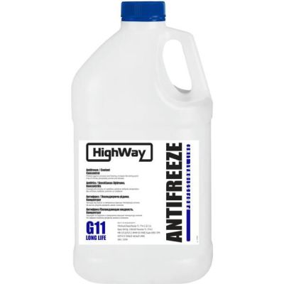 Антифриз Highway Antifreeze G11 концентрат Синий 3,78л (131403934) (701494)