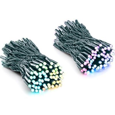 Гирлянда Smart LED Twinkly Pro Strings RGBW 250 TWP-S-CA-2X125SPP-G зеленая (повреждена упаковка)