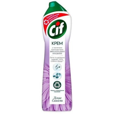 Крем для чистки кухни Cif Лиловая свежесть 500мл