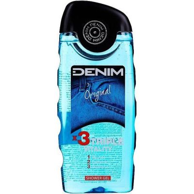 Гель для душа Denim Original тройная жизненная сила 250мл