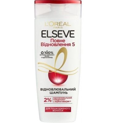Шампунь L'oreal Paris Elseve Полное Восстановление-5 для ослабленных или поврежденных волос 250мл
