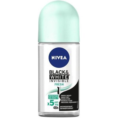 Дезодорант-антиперспирант NIVEA Черное и Белое Невидимый Fresh 50 мл