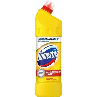Чистящее средство Domestos Лимонная Свежесть 24 часа Универсальное 1л