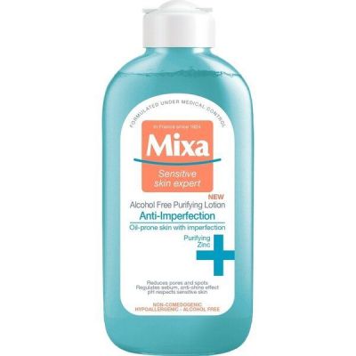 Лосьон очищающий Mixa Anti-imperfection для чувствительной кожи лица 200мл