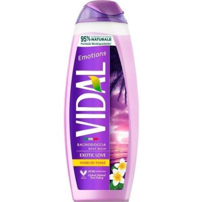 Гель для душа Vidal Emotions Цветы тиаре 500мл