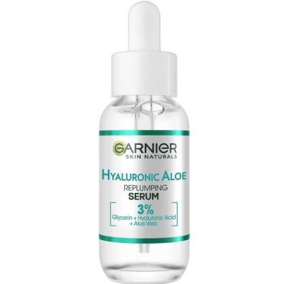 Сыворотка для лица увлажняющая Garnier Skin Naturals с гиалуроновой кислотой и алоэ 30мл