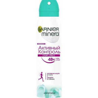 Антиперспирант Garnier Mineral Активный Контроль Спорт, Стресс 150мл