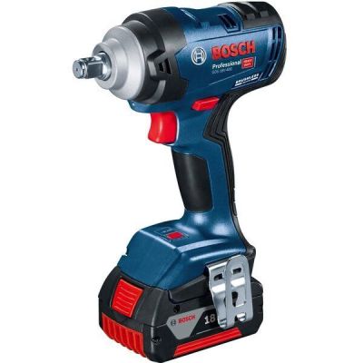 Гайковерт Bosch Professional GDS 18V-400, 2* 18 В GBA 5 Ач (0.601.9K0.020)