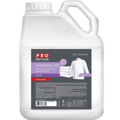 Гель для стирки белых тканей Pro service White 5л