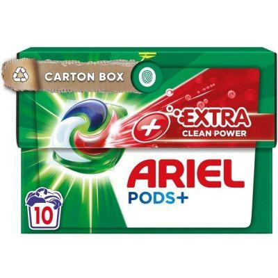 Капсулы для стирки Ariel Pods All-in-1 Сила экстраочищения 10шт