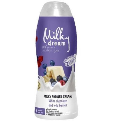 Молочный крем-гель для душа Milky Dream Белый шоколад и лесные ягоды 300мл