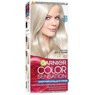 Краска для волос Garnier Color Sensation 910 Графитовый-ультраблонд