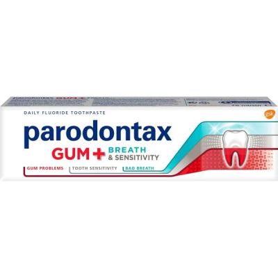Зубная паста Parodontax Защита десен+Свежее дыхание 75мл