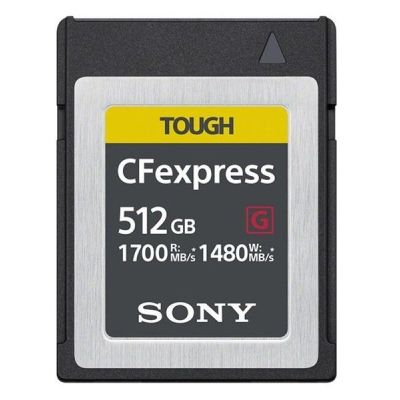 Карта памяти Sony CFexpress Type B 512GB R1700/W1480 (CEBG512.SYM)