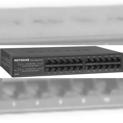Коммутатор NETGEAR GS324 24xGE, неуправляемый (GS324-200EUS)