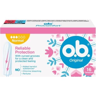 Тампоны о.b. Original Normal 16 шт.