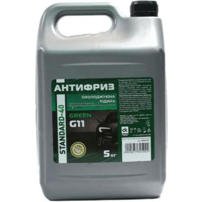 Антифриз Дорожня Карта G11 Standard -40°C Long Life Зеленый 5кг (4802877305)