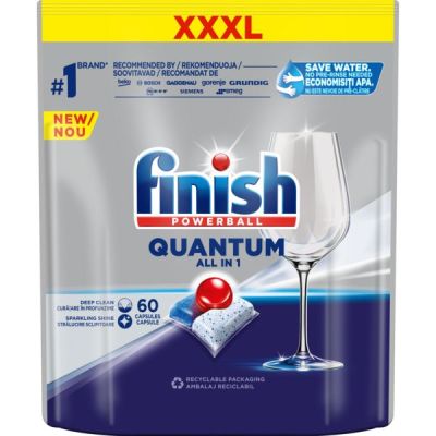 Таблетки для посудомоечных машин Finish Quantum 60шт