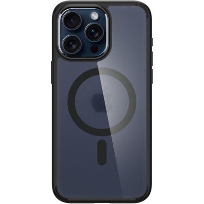 Чехол Spigen для Apple iPhone 15 Pro Max Ultra Hybrid MagFit, Frost Black (ACS06581)