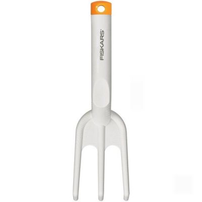 Вилка посадочная Fiskars White