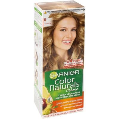 Краска для волос Garnier Color Naturals 8 Глубокий пшеничный