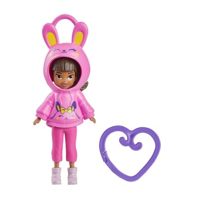 Мінілялька Polly Pocket Зайчик у худі (HKV98/HRD63)