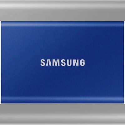 SSD накопитель SAMSUNG USB Type-C 2TB T7 Indigo Blue (MU-PC2T0H/WW)