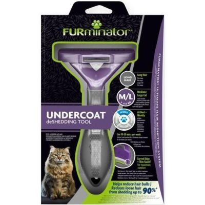 Фурминатор для котов с длинной шерстью, FURminator размер L