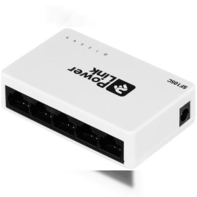 Коммутатор 2E PowerLink SF105C 5xFE, неуправляемый, десктоп