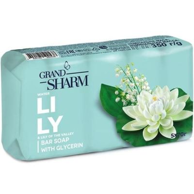 Мыло туалетное Grand Шарм Ландыш и лилия 5*70г