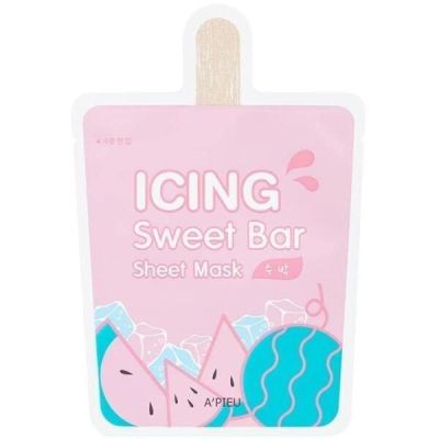 Тканевая маска для лица A'Pieu Icing Sweet Bar Арбуз 21г