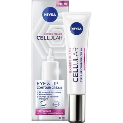 Крем для кожи вокруг глаз Nivea Hyaluron Cellular Filler с гиалуроновой кислотой 15мл