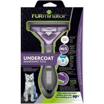 Фурминатор для котов с короткой шерстью, FURminator размер L