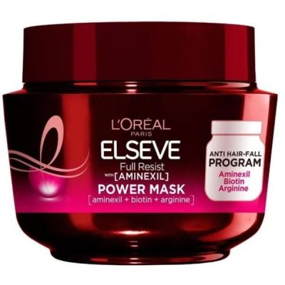 Маска L'oreal Paris Elseve Сила Аргинина Х3 Для слабого, склонного к выпадению волос 300мл